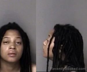 Mugshot of Brishala Shervon Sanders booked in Gaston County, North Carolina on September 8, 2026