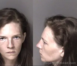 Mugshot of Hayley Nicole Lanning booked in Gaston County, North Carolina on September 14, 2026