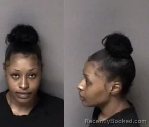 Mugshot of Xziyah Dymond Lawrence booked in Gaston County, North Carolina on September 15, 2026