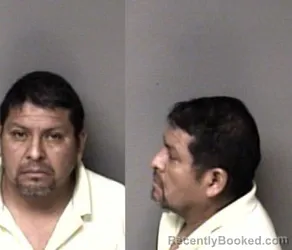 Mugshot of Cesareo Farias-Cervantes booked in Gaston County, North Carolina on September 25, 2026