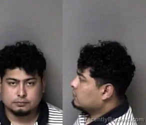Mugshot of Luis David Geronimo-Lopez booked in Gaston County, North Carolina on September 26, 2026