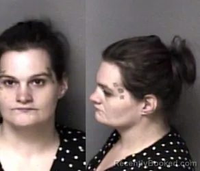 Mugshot of Jessica Nicole Bridges booked in Gaston County, North Carolina on September 28, 2026