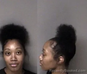 Mugshot of Jasmine Marie Feaster booked in Gaston County, North Carolina on October 6, 2026
