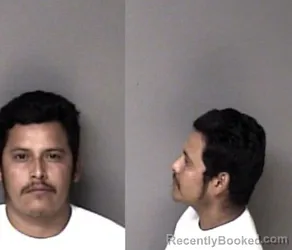 Mugshot of Guillermo Antonio Coello booked in Gaston County, North Carolina on October 9, 2026