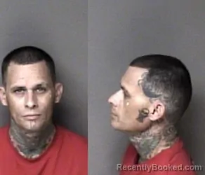 Mugshot of Luther Colt Strickland booked in Gaston County, North Carolina on October 13, 2026