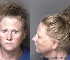 Mugshot of Angela Ransom Mowlds booked in Gaston County, North Carolina on October 21, 2026