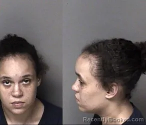 Mugshot of Alannah Rachel Harris booked in Gaston County, North Carolina on October 22, 2026