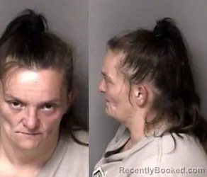 Mugshot of Elizabeth Ann Whitley booked in Gaston County, North Carolina on March 21, 2026