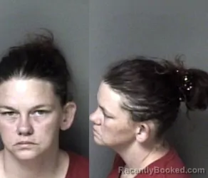 Mugshot of Hayley Darlene Kirkland booked in Gaston County, North Carolina on August 2, 2026