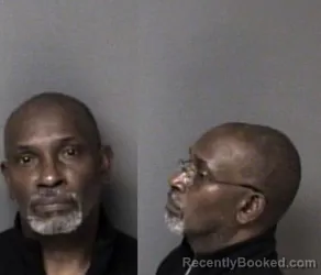 Mugshot of Arnold Mack James booked in Gaston County, North Carolina on October 24, 2026