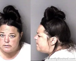 Mugshot of Carrie Danielle Shirley booked in Gaston County, North Carolina on June 18, 2026