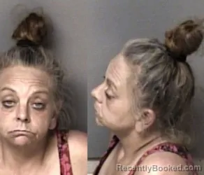 Mugshot of Angela Lingerfelt Juarez booked in Gaston County, North Carolina on March 22, 2026