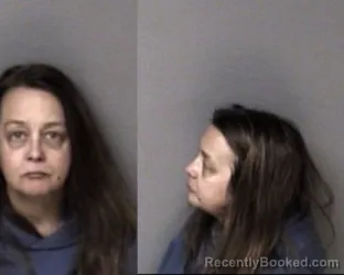 Mugshot of Emily Scott Burns booked in Gaston County, North Carolina on September 14, 2026