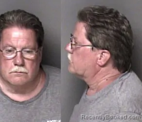Mugshot of Roger Dale McDowell booked in Gaston County, North Carolina on May 30, 2026