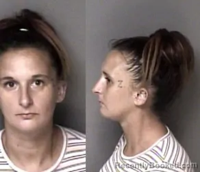 Mugshot of Hayley Alynn Roseberry booked in Gaston County, North Carolina on August 2, 2026