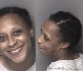 Mugshot of Chavia Sentoria McDowell booked in Gaston County, North Carolina on March 29, 2026