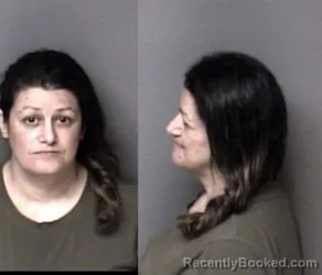 Mugshot of Natasha Jade Bazzle booked in Gaston County, North Carolina on October 20, 2026