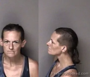 Mugshot of Nina Ovalee Stewart booked in Gaston County, North Carolina on August 23, 2026