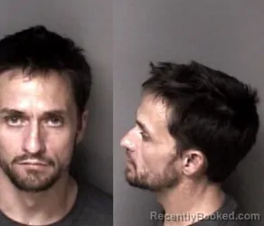 Mugshot of Lucas Edward Polkinghorn booked in Gaston County, North Carolina on March 9, 2026