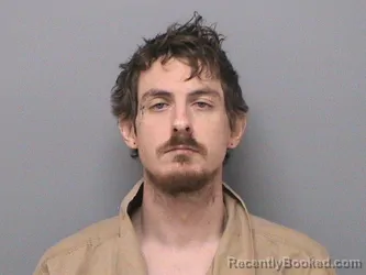 Mugshot of Anthony James Huddleston booked in Jefferson County, Illinois on August 24, 2026