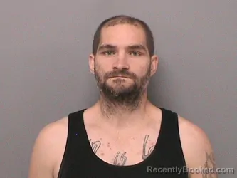 Mugshot of DUSTIN JOSEPH HALL booked in Jefferson County, Illinois on July 12, 2026