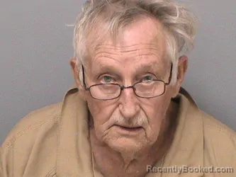Mugshot of David E Richardson booked in Jefferson County, Illinois on August 26, 2026