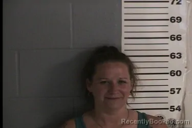 Mugshot of CHRISTINE BOSAW booked in Jersey County, Illinois on April 6, 2026