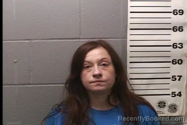 Mugshot of KRISICA HANCOCK booked in Jersey County, Illinois on April 12, 2026