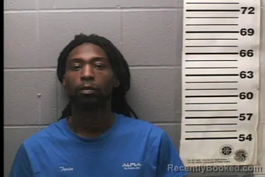 Mugshot of Tevin Greer booked in Jersey County, Illinois on August 16, 2026