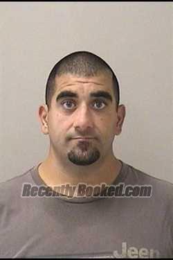 Booking photo from Kane County, Illinois