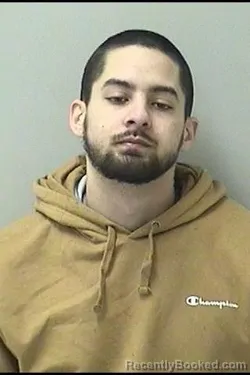 Booking photo from Kane County, Illinois