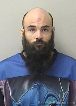 Mugshot of DAMIAN R APPLEGATE booked in Kane County, Illinois on April 25, 2026