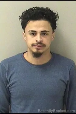 Mugshot of DIEGO ANDRADE SOLIS booked in Kane County, Illinois on May 10, 2026