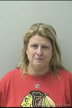 Mugshot of CHERYL L FLOOD booked in Kane County, Illinois on May 24, 2026