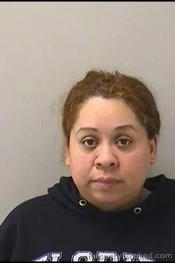 Mugshot of LAURA PATRICA AGUIRRE booked in Kane County, Illinois on June 15, 2026