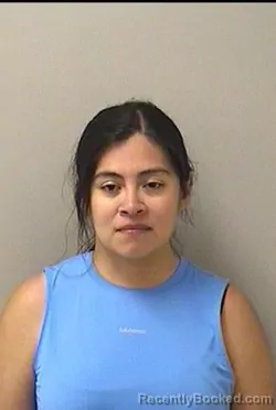 Mugshot of Lizeth Ruiz Hernandez booked in Kane County, Illinois on June 20, 2026