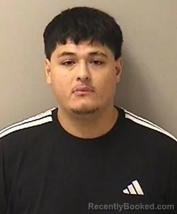 Mugshot of DIEGO M SANCHEZ booked in Kane County, Illinois on June 27, 2026