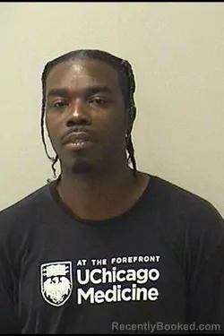 Mugshot of TYRICE J THOMAS booked in Kane County, Illinois on July 3, 2026