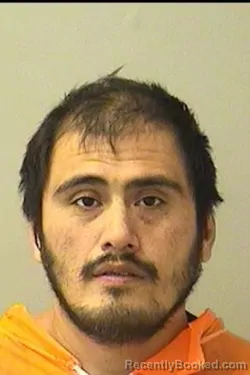Mugshot of EDGAR AGUIRRE booked in Kane County, Illinois on July 13, 2026