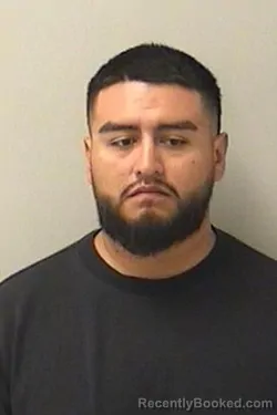 Mugshot of Alejandro Valadez booked in Kane County, Illinois on August 8, 2026