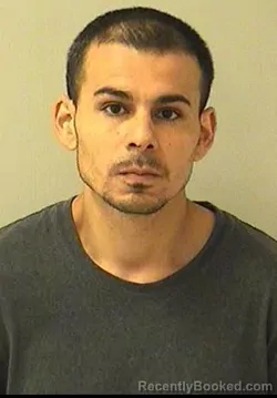 Mugshot of David Zuno booked in Kane County, Illinois on August 18, 2026