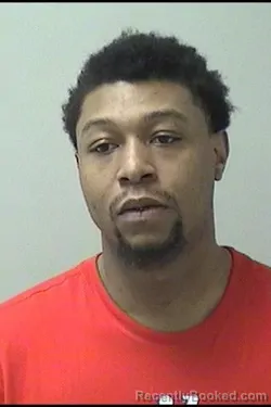 Mugshot of Latrell Lamont Brown booked in Kane County, Illinois on August 20, 2026