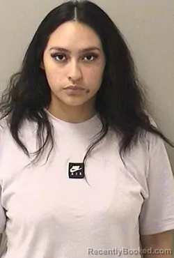 Mugshot of Alondra Cambray booked in Kane County, Illinois on August 23, 2026
