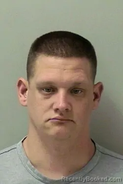 Mugshot of Glenn Joseph Adkins booked in Kane County, Illinois on August 23, 2026