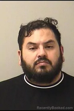 Mugshot of Israel Cisneros booked in Kane County, Illinois on September 5, 2026