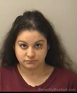 Mugshot of Elizabeth Natasha Pizana booked in Kane County, Illinois on September 5, 2026