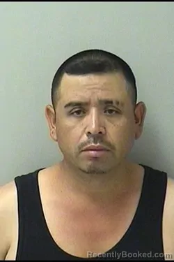 Mugshot of Juan A Almanza-Arellano booked in Kane County, Illinois on September 12, 2026