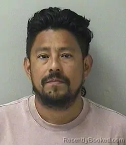 Mugshot of Luis Miguel Villanueva-Cortez booked in Kane County, Illinois on September 14, 2026