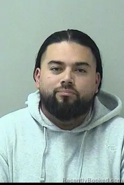 Mugshot of Emmanuel J Carreon booked in Kane County, Illinois on October 25, 2026