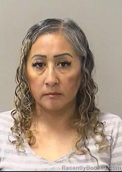 Mugshot of Rosa Gutierrez booked in Kane County, Illinois on October 26, 2026